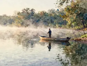Read more about the article 8 Classic Man Fishing Illustration Styles To Inspire Your Art
