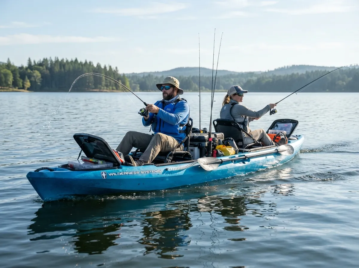 Read more about the article 9 Best 2 Person Fishing Kayak Options for Tandem Anglers